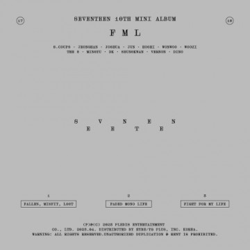  SEVENTEEN 10th Mini Album ‘FML'