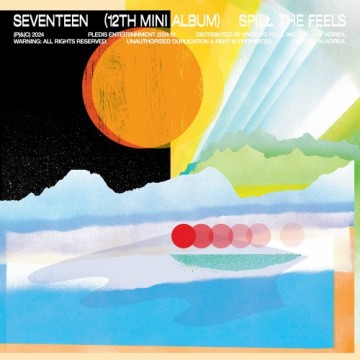 SEVENTEEN 12th Mini Album ‘SPILL THE FEELS' 앨범 커버